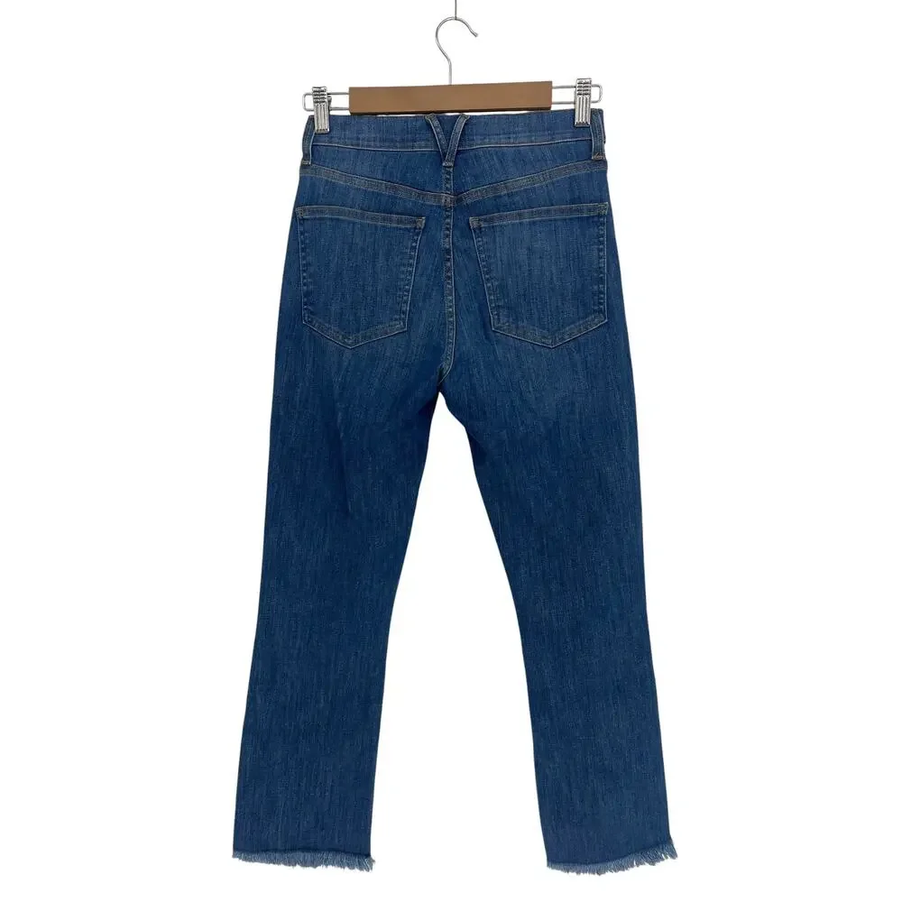Veronica Beard Carly‎ High Waist Kick Flare Jeans Sunrise 26